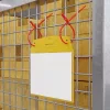 Plastikowe zapięcia do kieszeni wizualnych