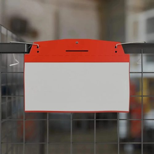 Wieszak druciany do kieszeni wizualnych