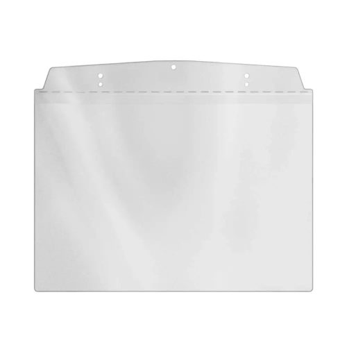 Kieszeń wizualna, A5 pozioma, do zawieszenia, przezroczysta