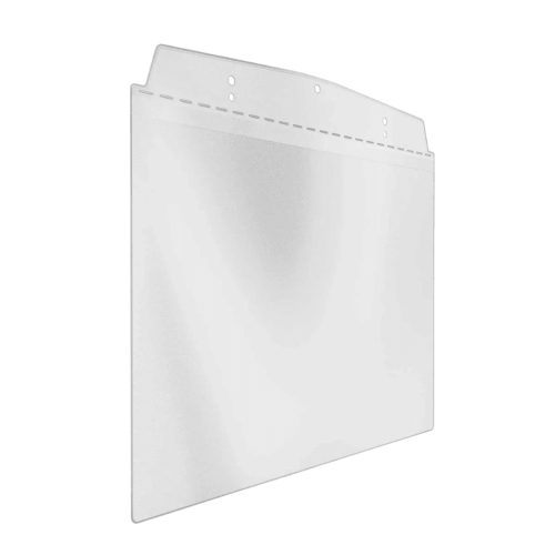 Kieszeń wizualna, A5 pozioma, do zawieszenia, przezroczysta