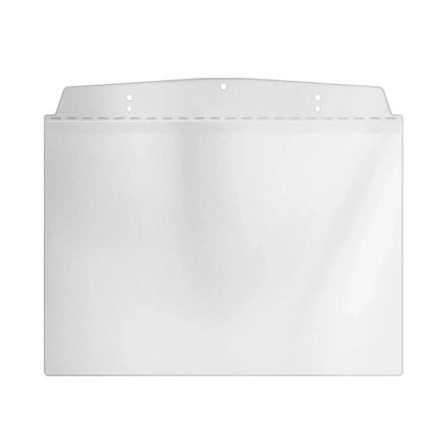 Kieszeń wizualna, A5 pozioma, do zawieszenia, przezroczysta