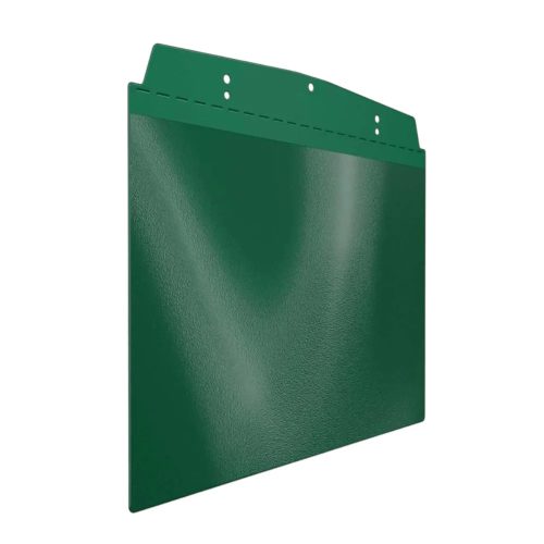 Kieszeń wizualna, A4 pozioma, z zawieszką, zielona