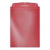 Kieszeń wizualna, A4 pionowa, z zawieszką, czerwona