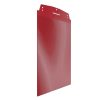 Kieszeń wizualna, A4 pionowa, z zawieszką, czerwona