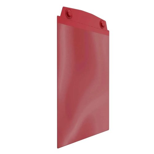 Kieszeń wizualna, A4 pionowa, z mocnymi magnesami, czerwona