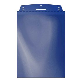   Kieszeń wizualna, A4 pionowa, z paskiem magnetycznym, SIGNAL niebieski
