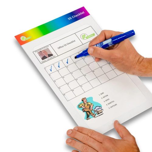 "QUICK CHANGE" Samoprzylepny Ramka Informacyjnas Cut-Out A3 Krajobraz biały