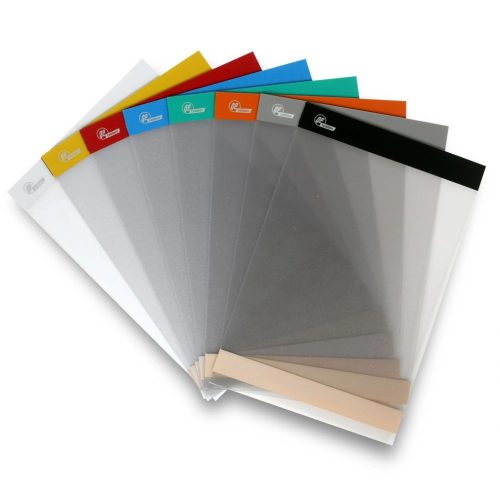 "QUICK CHANGE" Samoprzylepny Ramka Informacyjna DESIGN A4 Stojąc czerwony