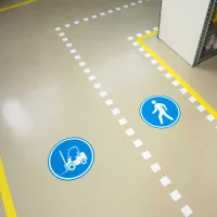 znaki do oznaczania podłóg